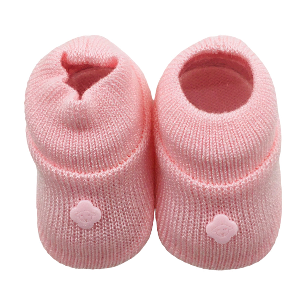 Sapatinho Bebe Tricot Liso