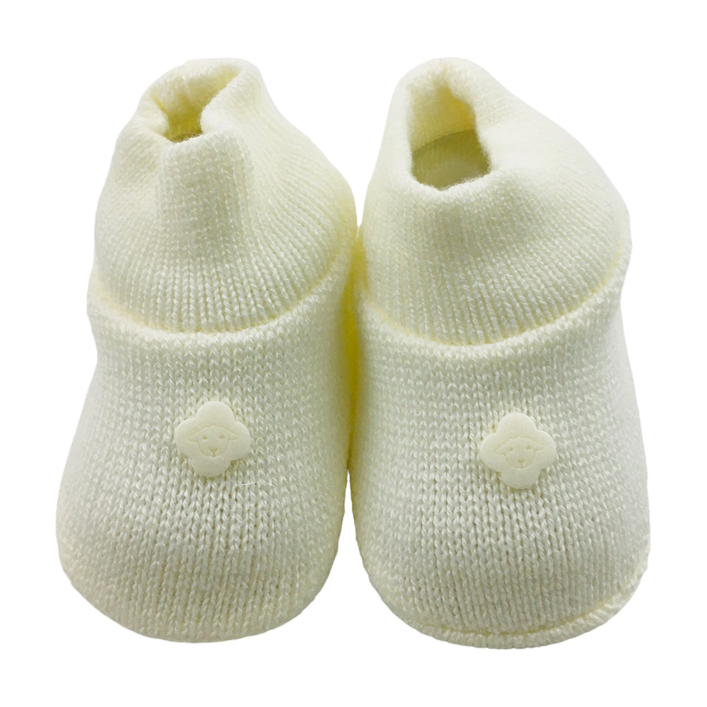 Sapatinho Bebe Tricot Liso