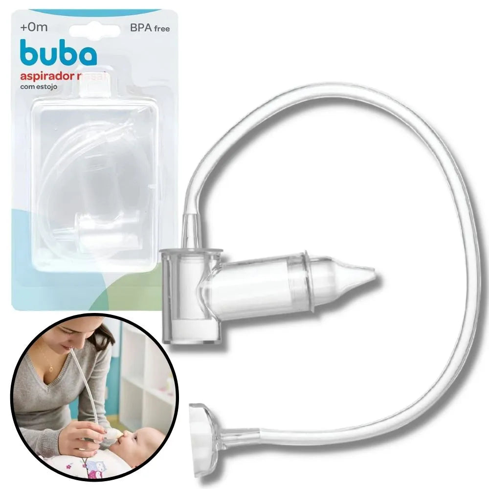 Aspirador Nasal Buba Baby Com Estojo