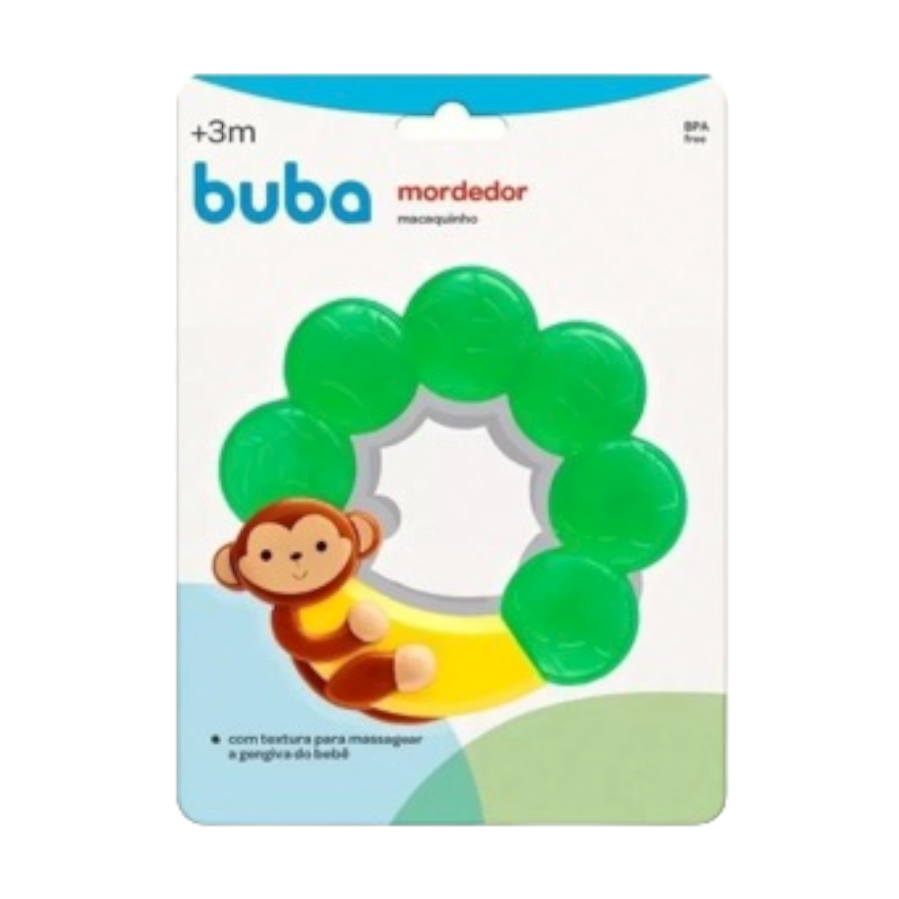 Mordedor Buba Baby Macaco Com Agua
