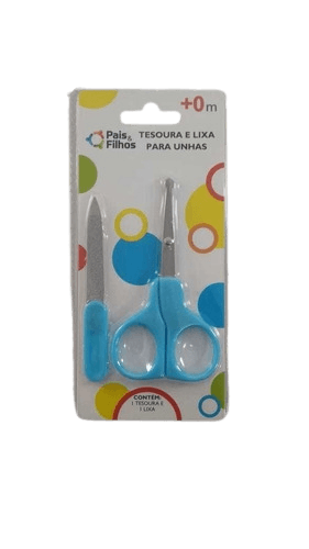 Kit Tesoura e Lixa Pais e Filhos - Pais e filhos - Tesouras - Gut Gut