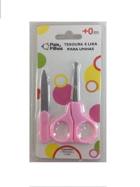 Kit Tesoura e Lixa Pais e Filhos - Pais e filhos - Tesouras - Gut Gut