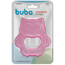 Mordedor Buba Baby Com Água Coruja