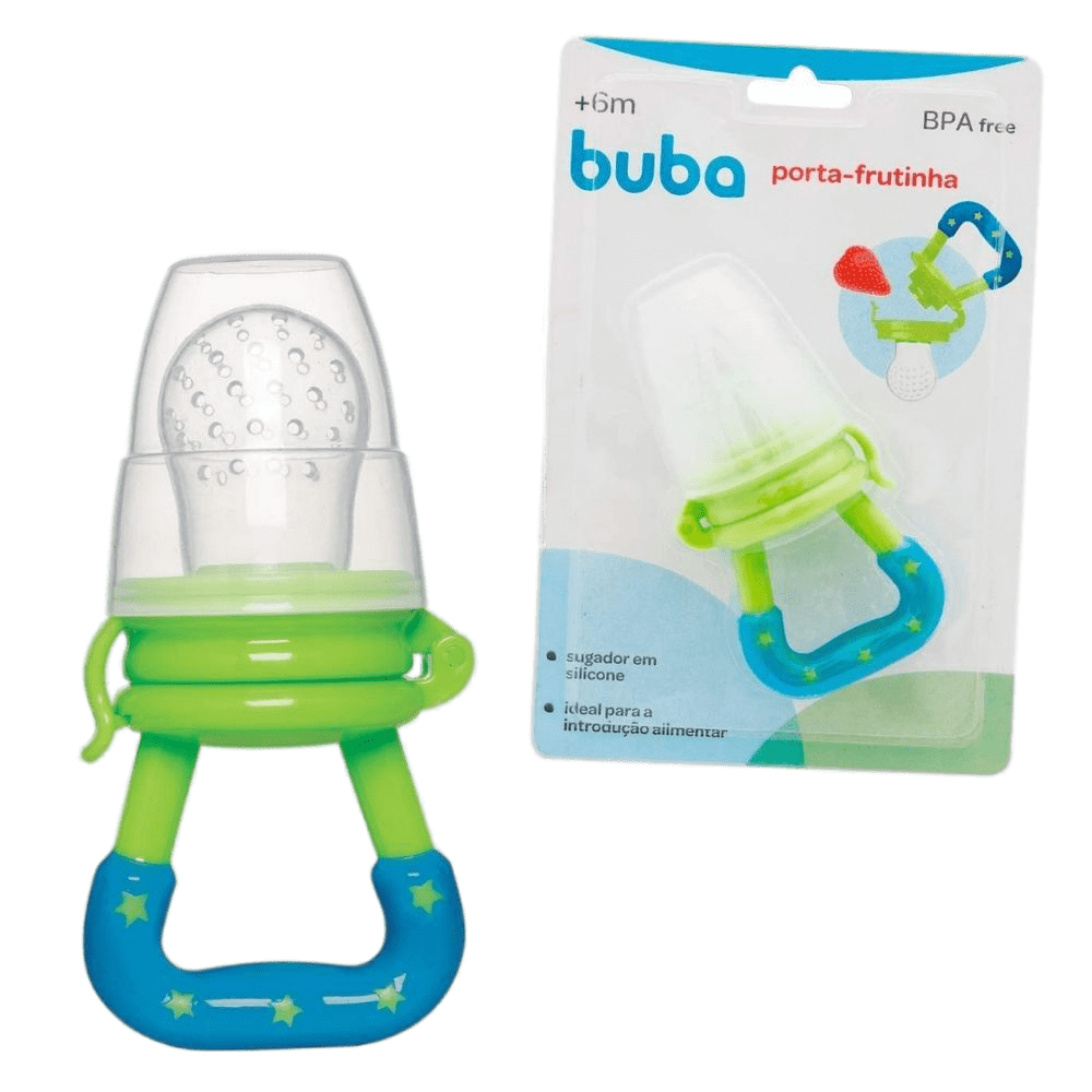 Porta Frutinha Buba Baby Em Silicone 6+
