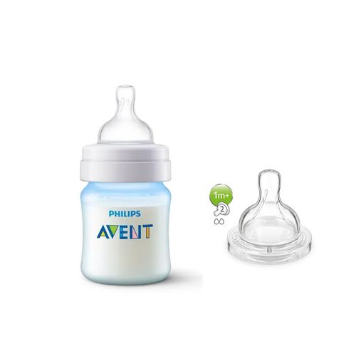 Mamadeira Anti Cólica + Bico Extra Avent 125ml